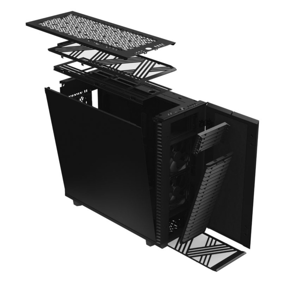 Caixa E-ATX Fractal Design Define 7 XL Preta - Image 7