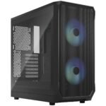 Caixa ATX Fractal Design Focus 2 RGB Black TG Clear Tint