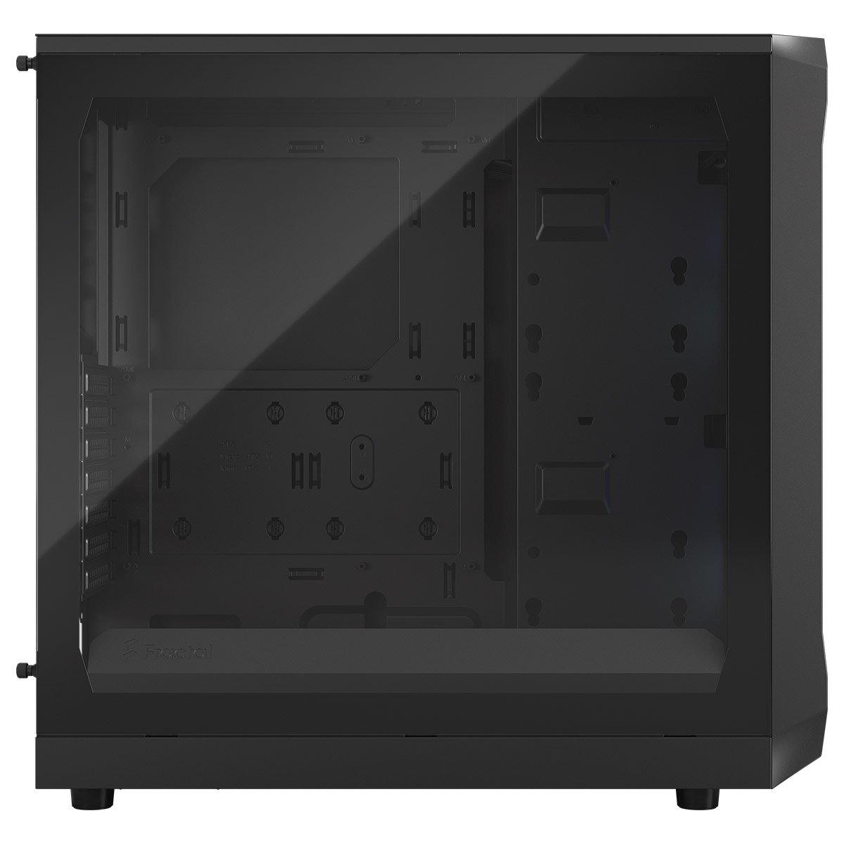 Caixa ATX Fractal Design Focus 2 RGB Black TG Clear Tint - Image 4