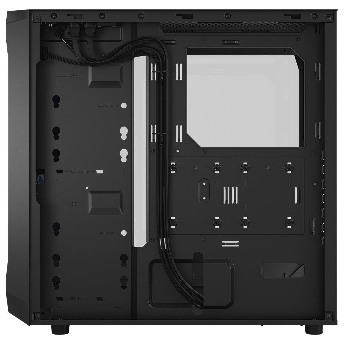 Caixa ATX Fractal Design Focus 2 RGB Black TG Clear Tint - Image 7