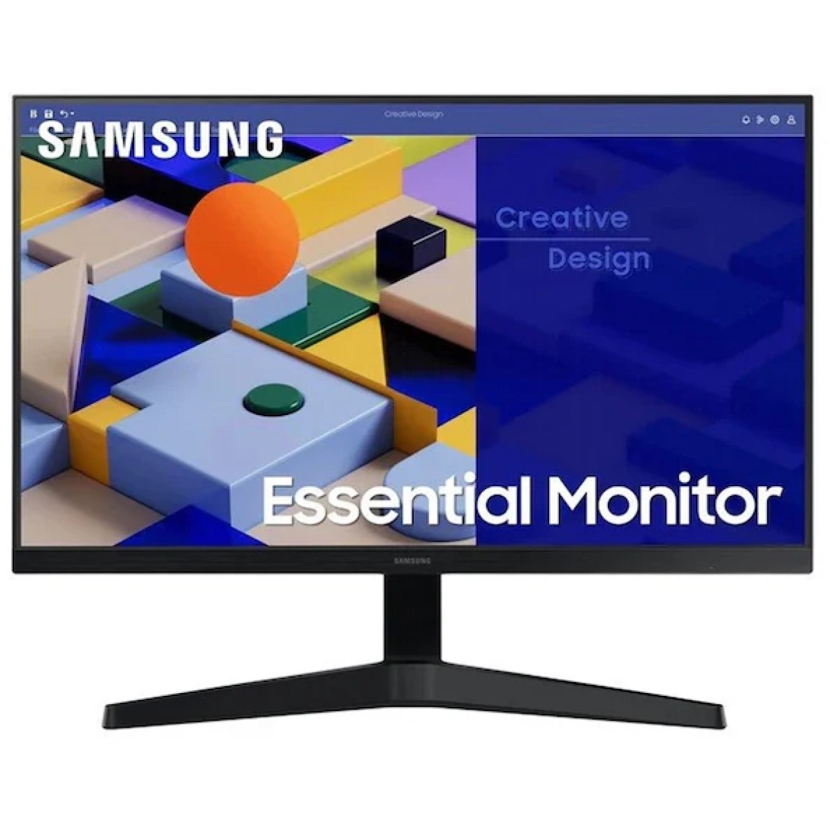 Monitor Samsung Essential 27" IPS FHD 75Hz FreeSync - Image 1