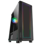 Caixa ATX Mars Gaming MC-ART FRGB Vidro Temperado Preta - Image 3