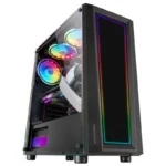 Caixa ATX Mars Gaming MC-ART FRGB Vidro Temperado Preta - Image 4