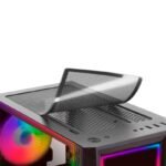 Caixa ATX Mars Gaming MC-ART FRGB Vidro Temperado Preta - Image 5