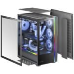 Caixa E-ATX Mars Gaming MC-ULTRA XXL ARGB Vidro Temperado Preta - Image 4