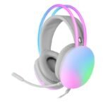 Headset Mars Gaming MH-GLOW Full Chroma 360 RGB Rosa