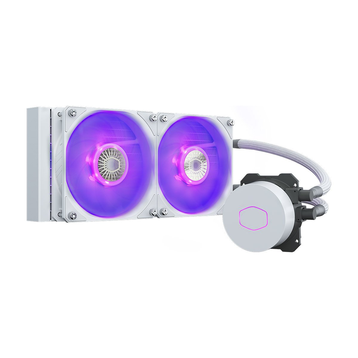 Water Cooler CPU Cooler Master MasterLiquid ML240L V2 RGB 240mm Branco - Image 1
