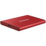 Disco SSD Externo Samsung T7 500GB USB-C Vermelho - Image 3