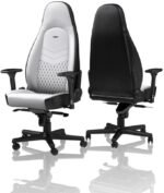 Cadeira noblechairs ICON PU Leather Branco / Preto - Image 3