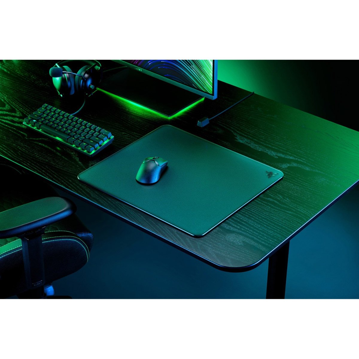 Tapete Razer Atlas Vidro Temperado Preto - Image 4