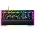 Teclado Mecânico Razer BlackWidow V4 Pro RGB US Green Switch