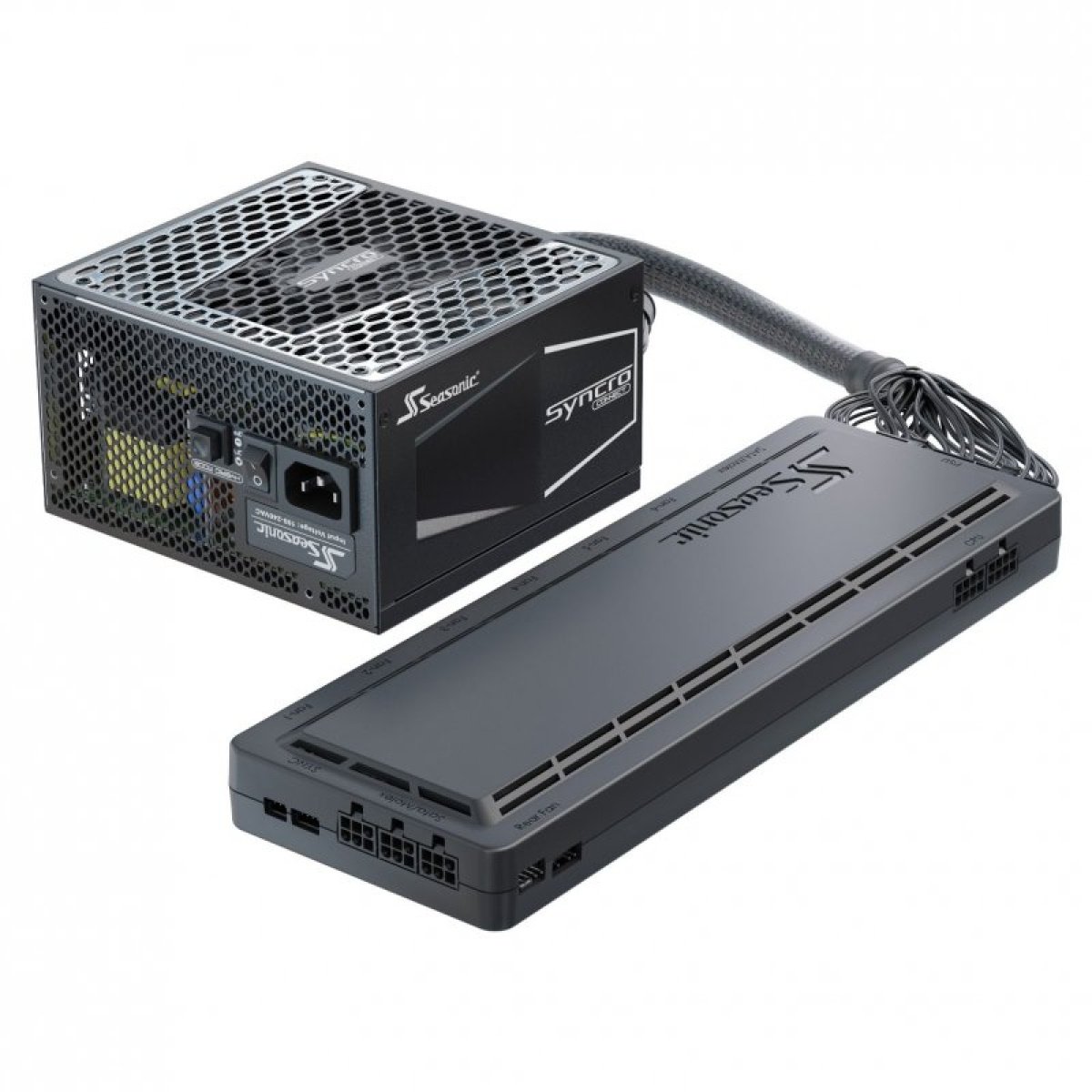 Caixa E-ATX Seasonic Syncro Q7 + Fonte Syncro DPC-850 80+ Gold - Image 2