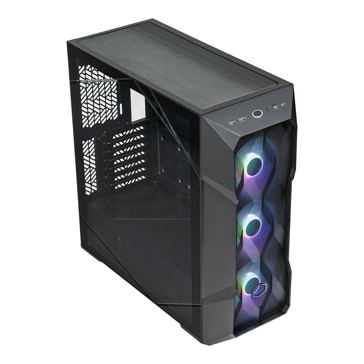 Caixa E-ATX Cooler Master Masterbox TD500 Mesh V2 Preta - Image 3