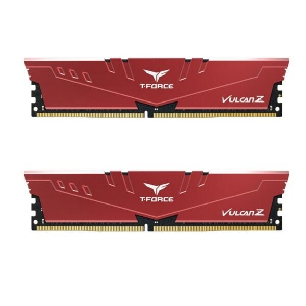 Memória RAM Team Group T-Force Vulcan Z 32GB (2x16GB) DDR4 3600MHz CL18 Vermelha
