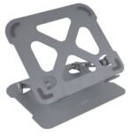 Suporte Elevatório Tooq para Portáteis Ergonómico Ajustável Alumínio