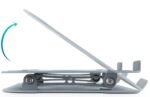 Suporte Elevatório Tooq para Portáteis Ergonómico Ajustável Alumínio - Image 2