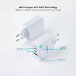 Carregador GaN Tooq 2xUSB-C/PD 65W + USB-A/QC 65W - Image 2