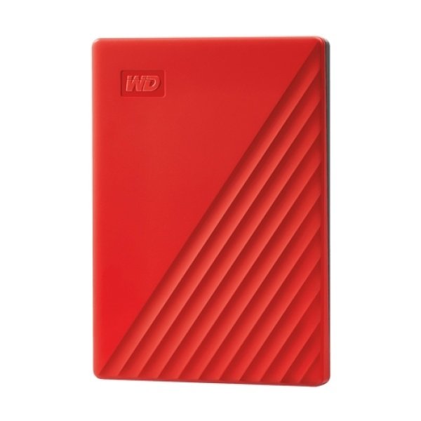 Disco Externo Western Digital My Passport Portable Slim 2TB USB3.0 Vermelho