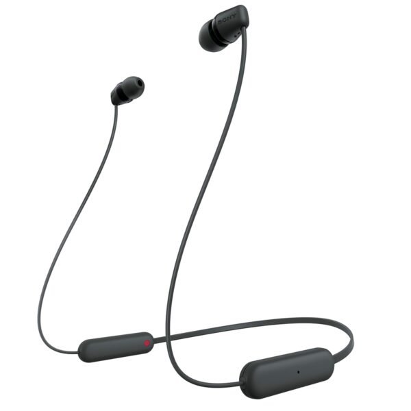 Auriculares Sony WI-C100B Bluetooth Pretos