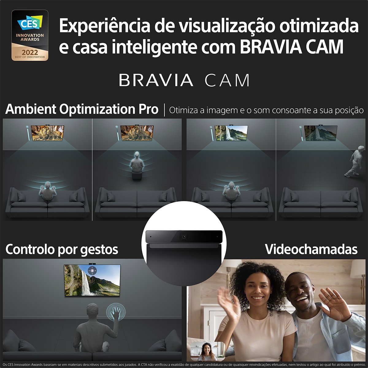 Televisão Sony X90K Series SmartTV 65" LED 4K UHD Google TV - Image 8