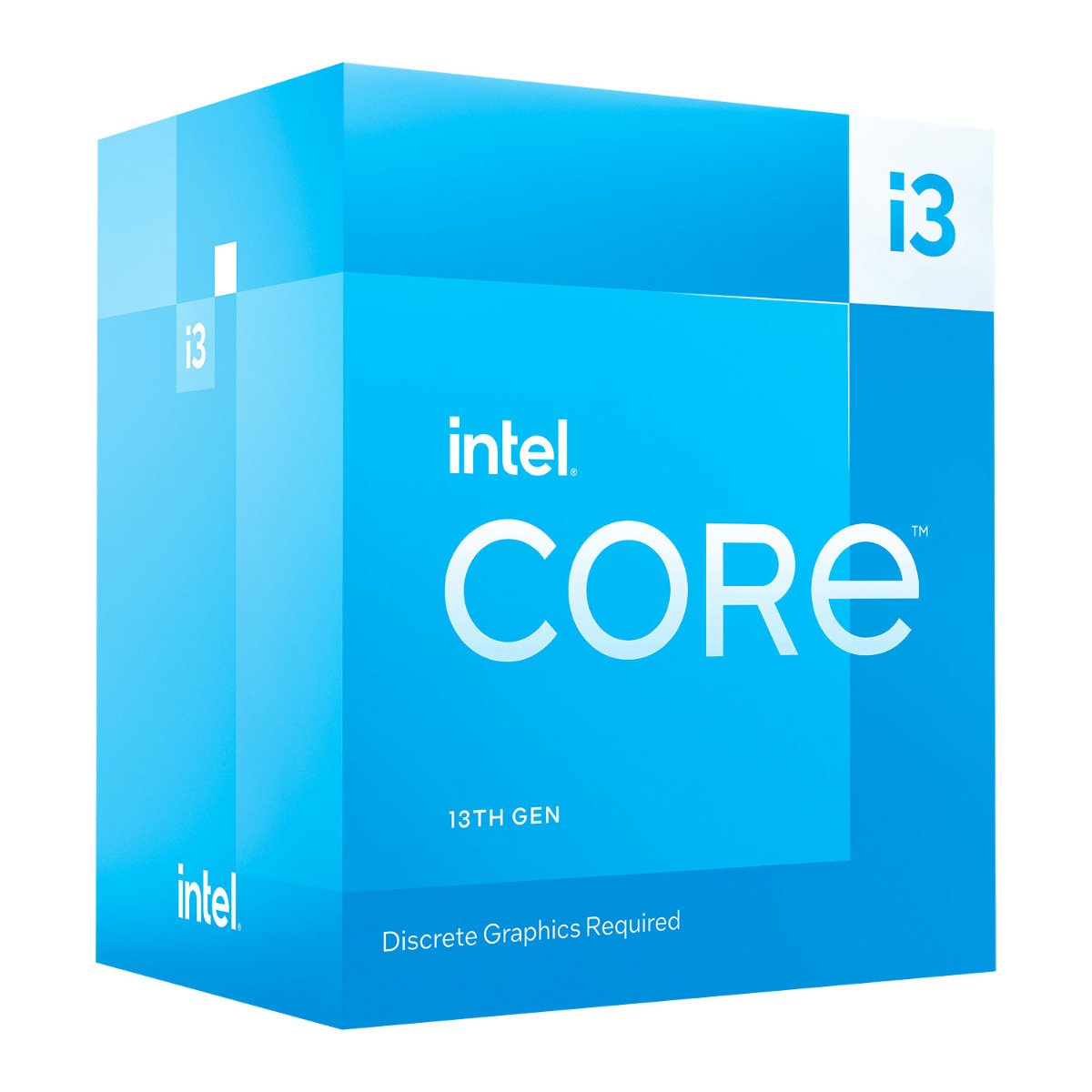 Processador Intel Core i3-13100F 4-Core 3.4GHz c/ Turbo 4.5GHz 12MB Skt1700 - Image 1