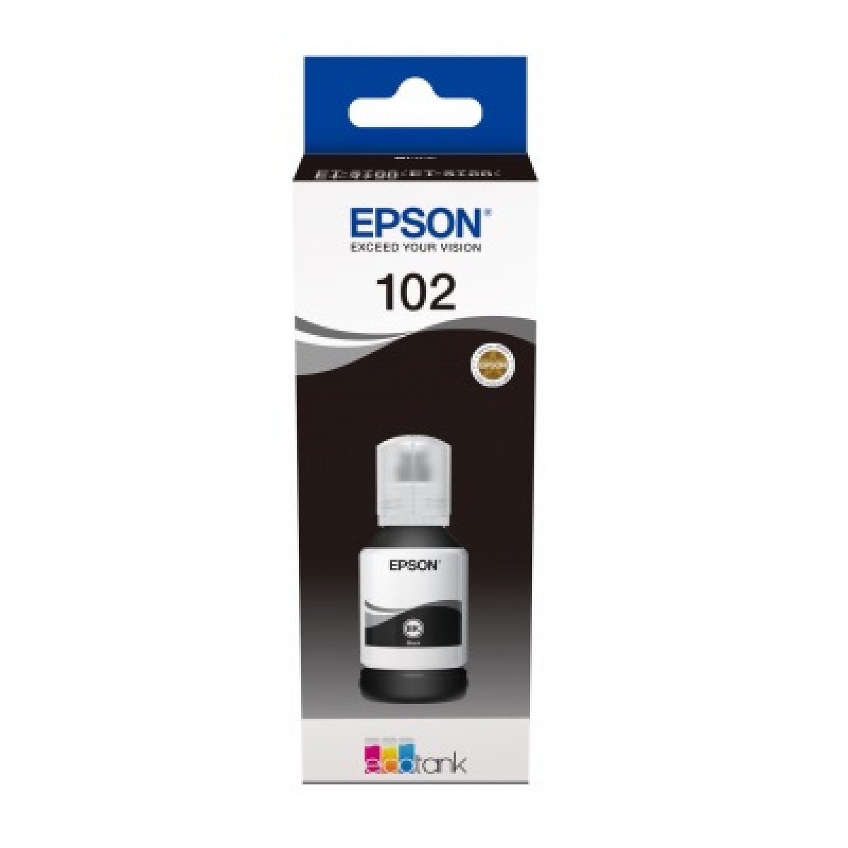 Tinteiro Epson 102 Ecotank Pigment Black Ink Bottle - Image 1