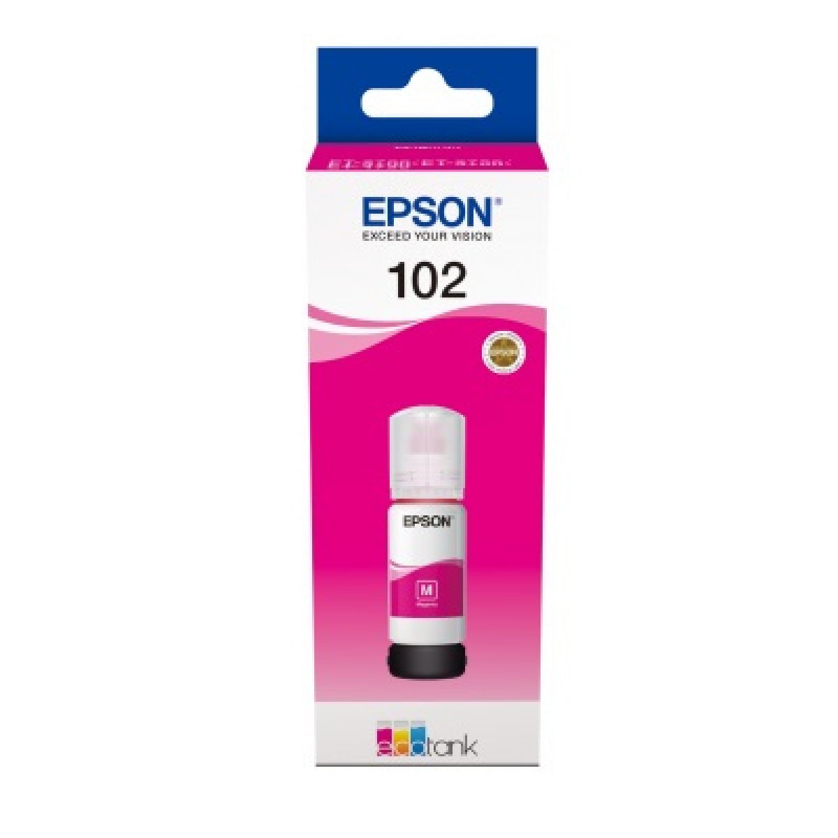 Tinteiro Epson 102 Ecotank Magenta Ink Bottle - Image 1