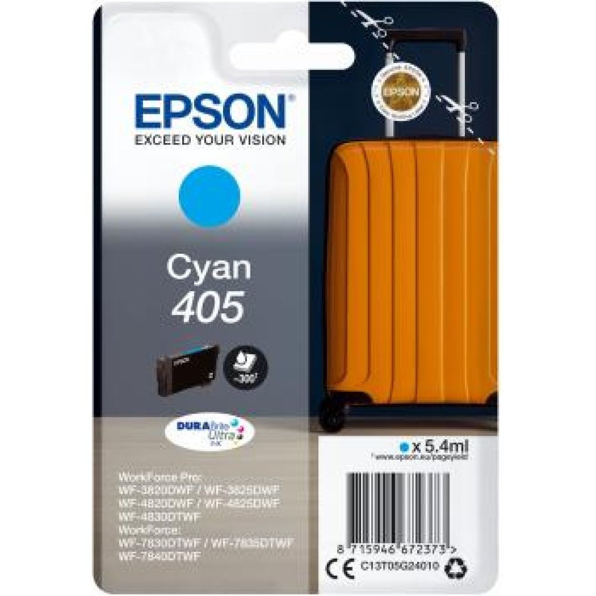 Tinteiro EPSON 405 Azul - Image 1