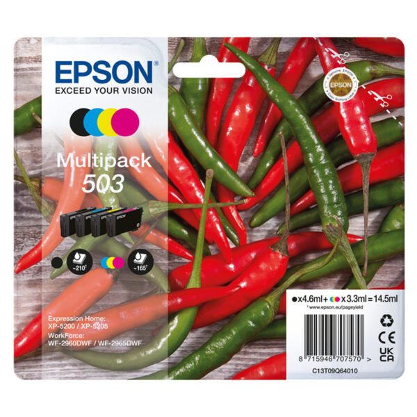 Tinteiro Epson Original Multipack 4-colours 503 Ink