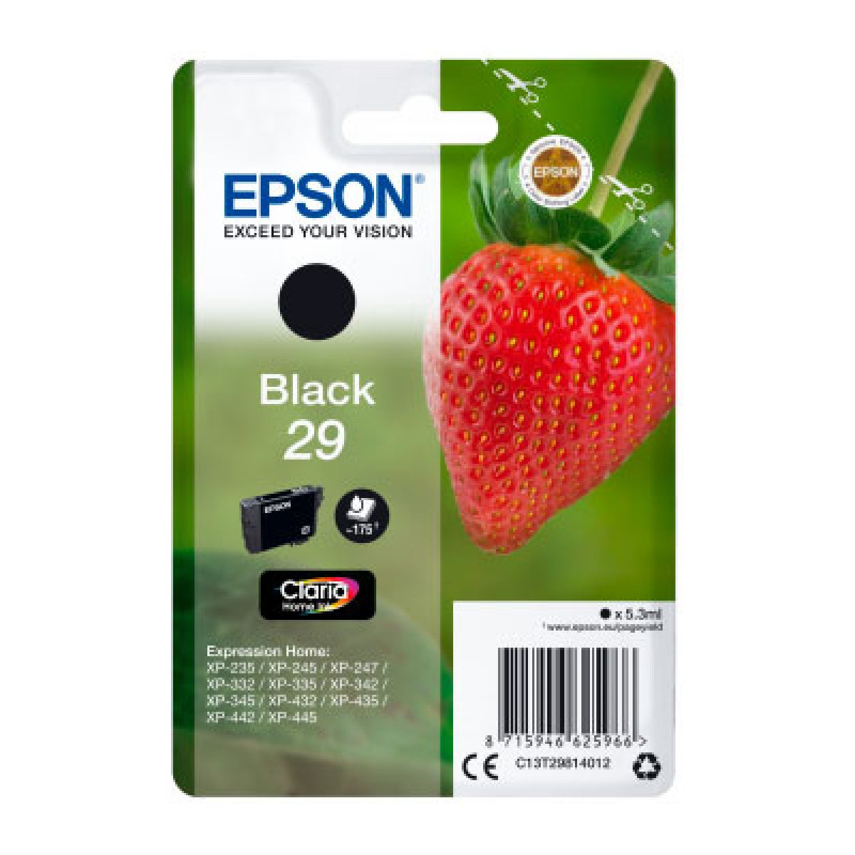 Tinteiro Epson Singlepack Black 29 Claria Home Ink - Image 1