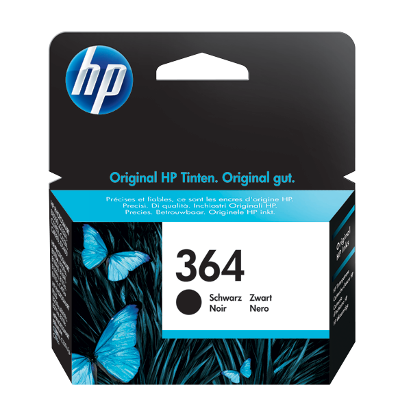Tinteiro HP Original 364 Preto