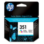 Tinteiro HP Original 351 Tricolor