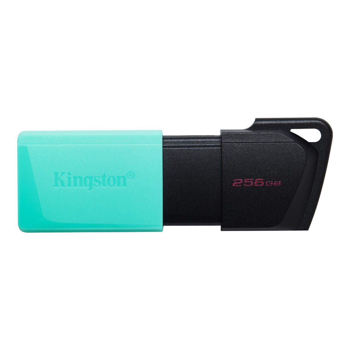 Pen Drive Kingston DataTraveler Exodia M USB 3.2 256GB Preta/Azul Turquesa - Image 1