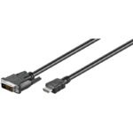 Cabo Ewent EC1350 HDMI para DVI-D(18+1) 2m Preto