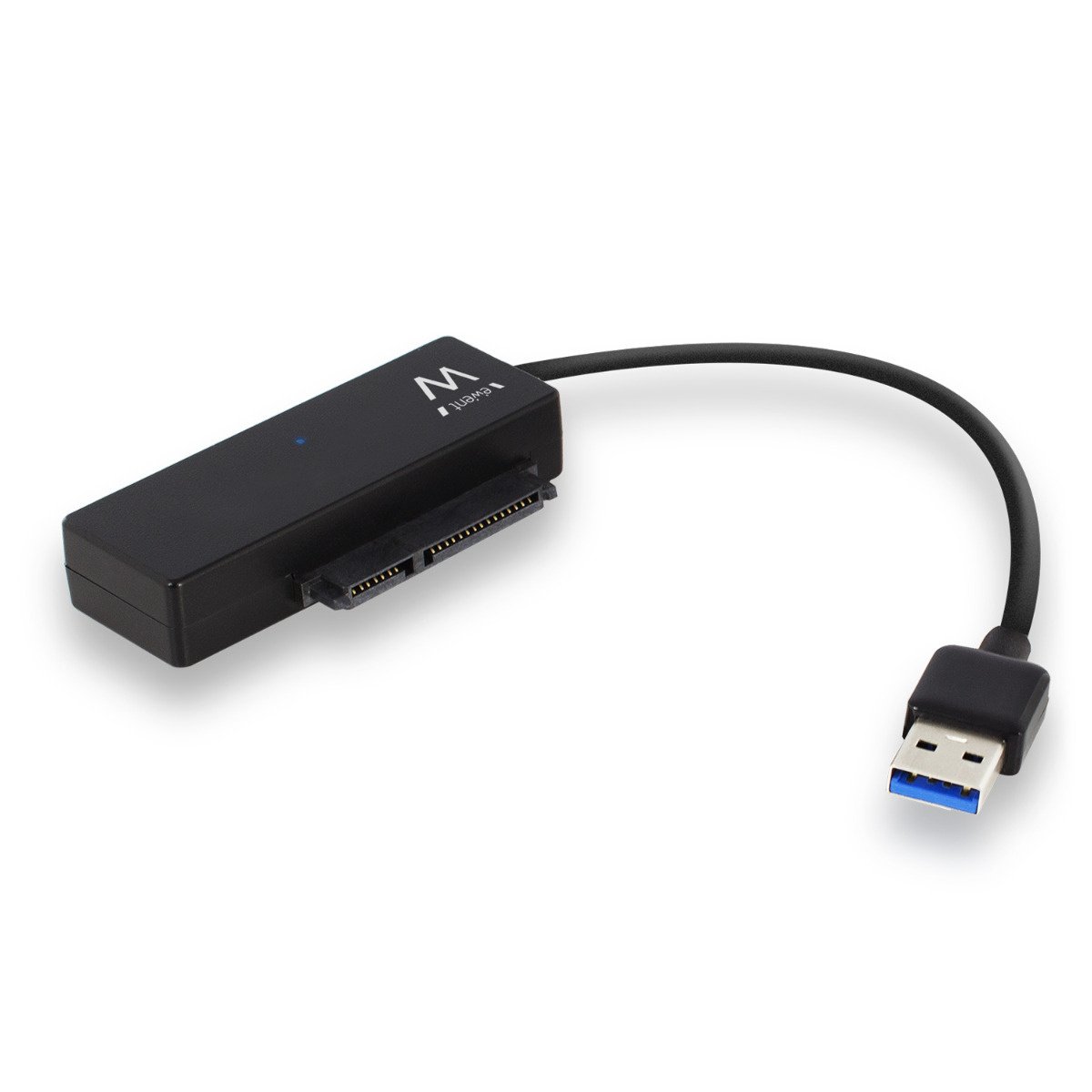 Cabo Adaptador Ewent EW7018 USB 3.1 Gen 1 para SATA 6G 2.5' / 3.5' com Adaptador Alimentação - Image 1