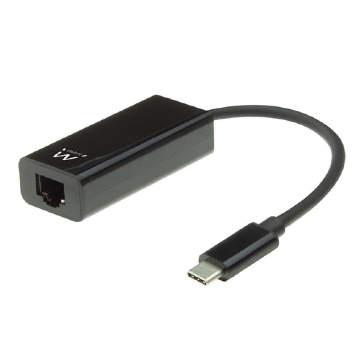 Adaptador de Rede Type-C p/ RJ45 Gigabit Ewent Preto - Image 1