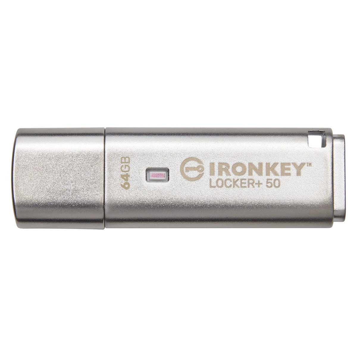 Pen Drive Kinston IronKey Locker+ 50 64GB Metal - Image 1