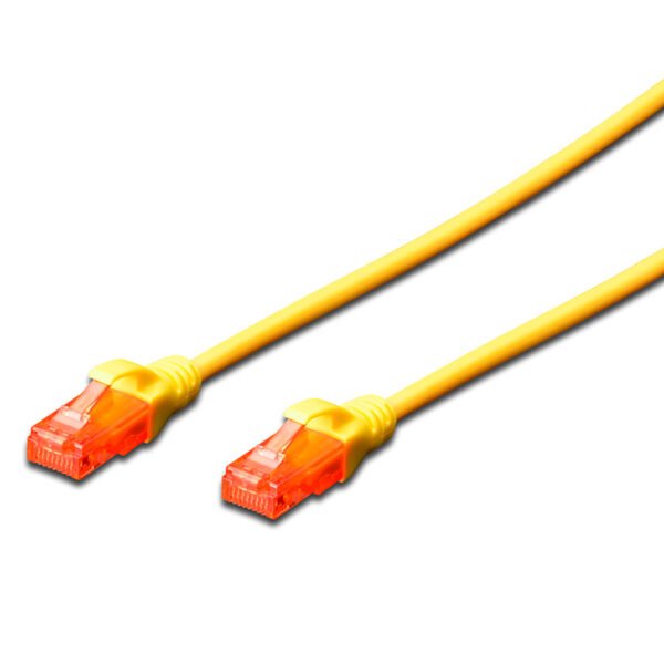 Cabo de Rede Ewent IM1011 Patch Cable CAT 6 UTP 1m Amarelo