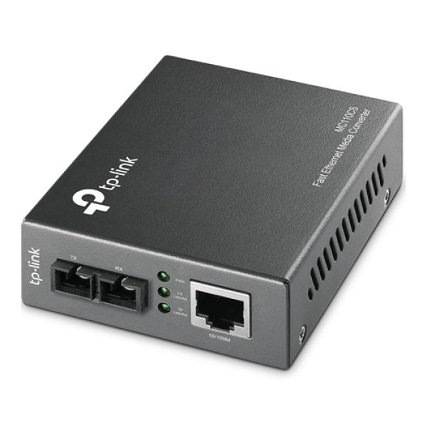 Conversor Fibra TP-Link MC110CS 10/100Mbps Single-Mode