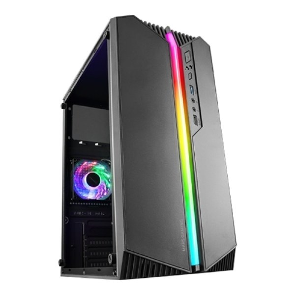 Caixa Mars Gaming MCS1 ARGB Preta