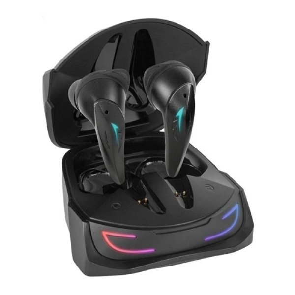 Auriculares Mars Gaming True Wireless MHI-Ultra Bluetooth RGB Preto