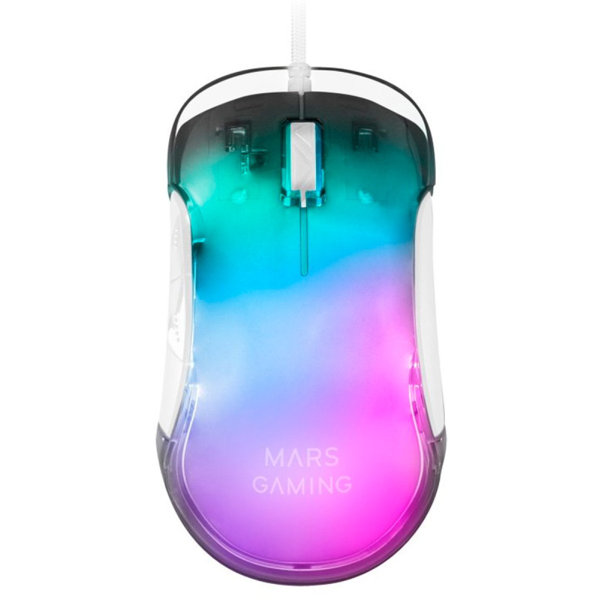 Rato Mars Gaming MMGlow RGB Branco - Image 1