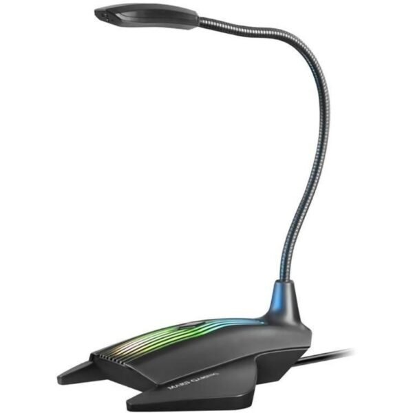 Microfone Mars Gaming RGB PRO, USB, Preto