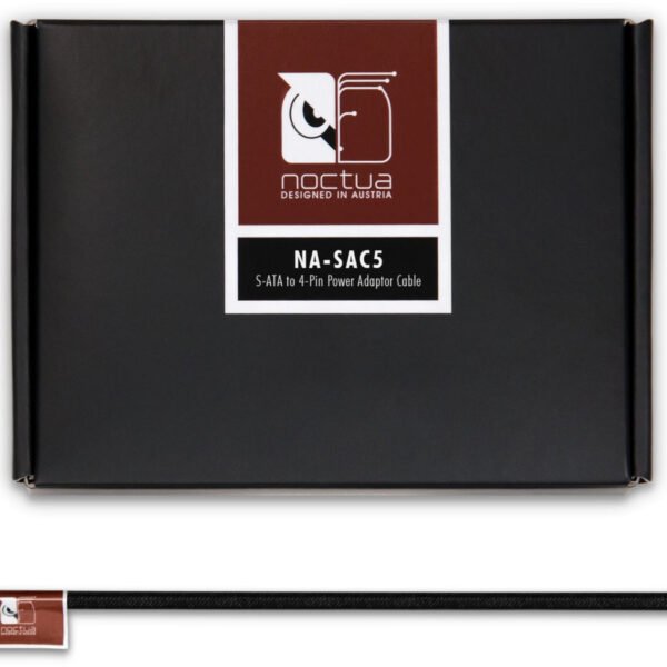 Adaptador de Alimentação Noctua NA-SAC5 S-ATA para 4 Pinos
