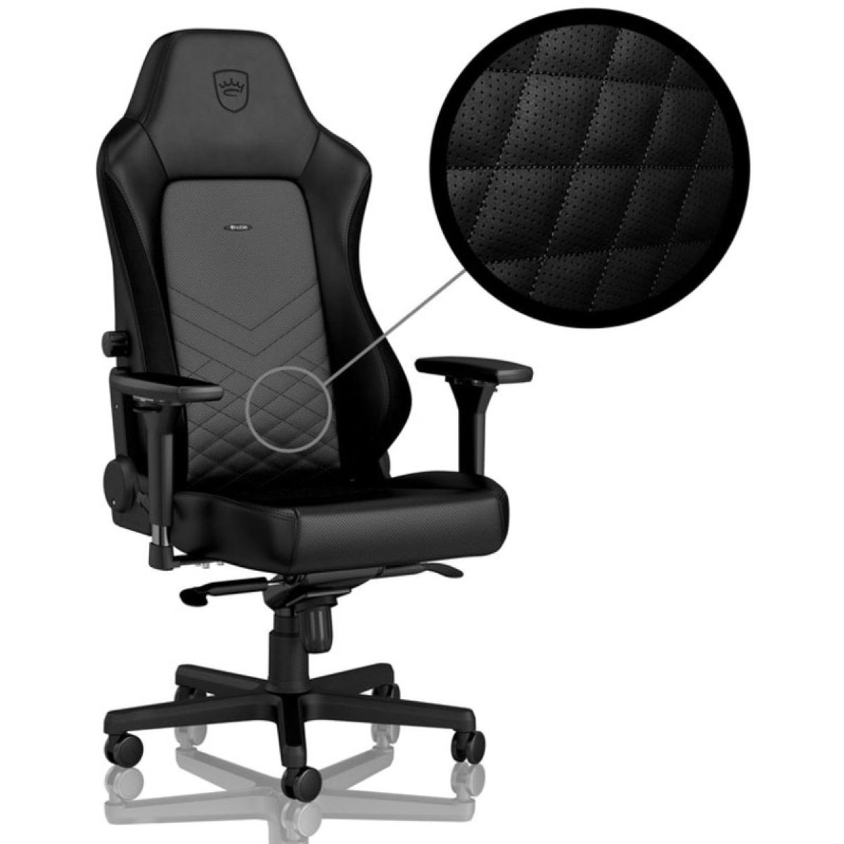 Cadeira Noblechairs HERO PU Leather Preto - Image 1