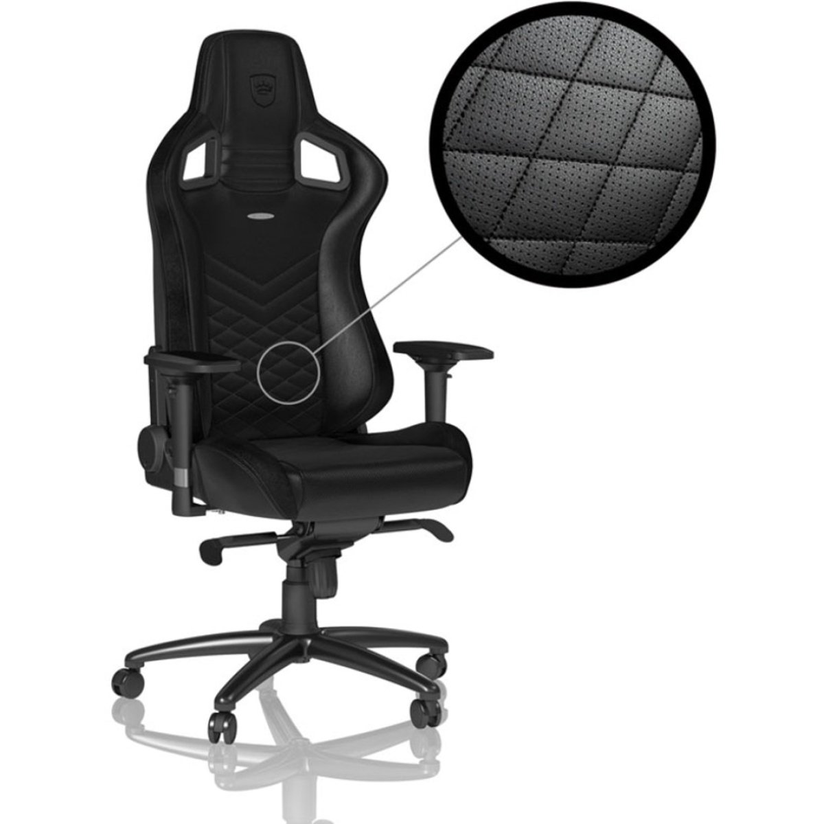 Cadeira Noblechairs EPIC PU Leather Preto - Image 1