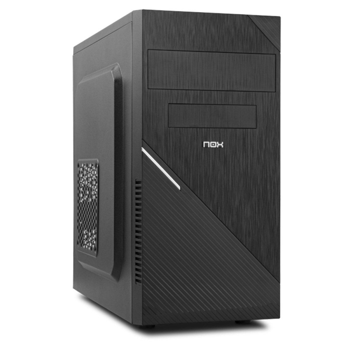 Caixa Micro-ATX Nox Arca Preta - Image 1