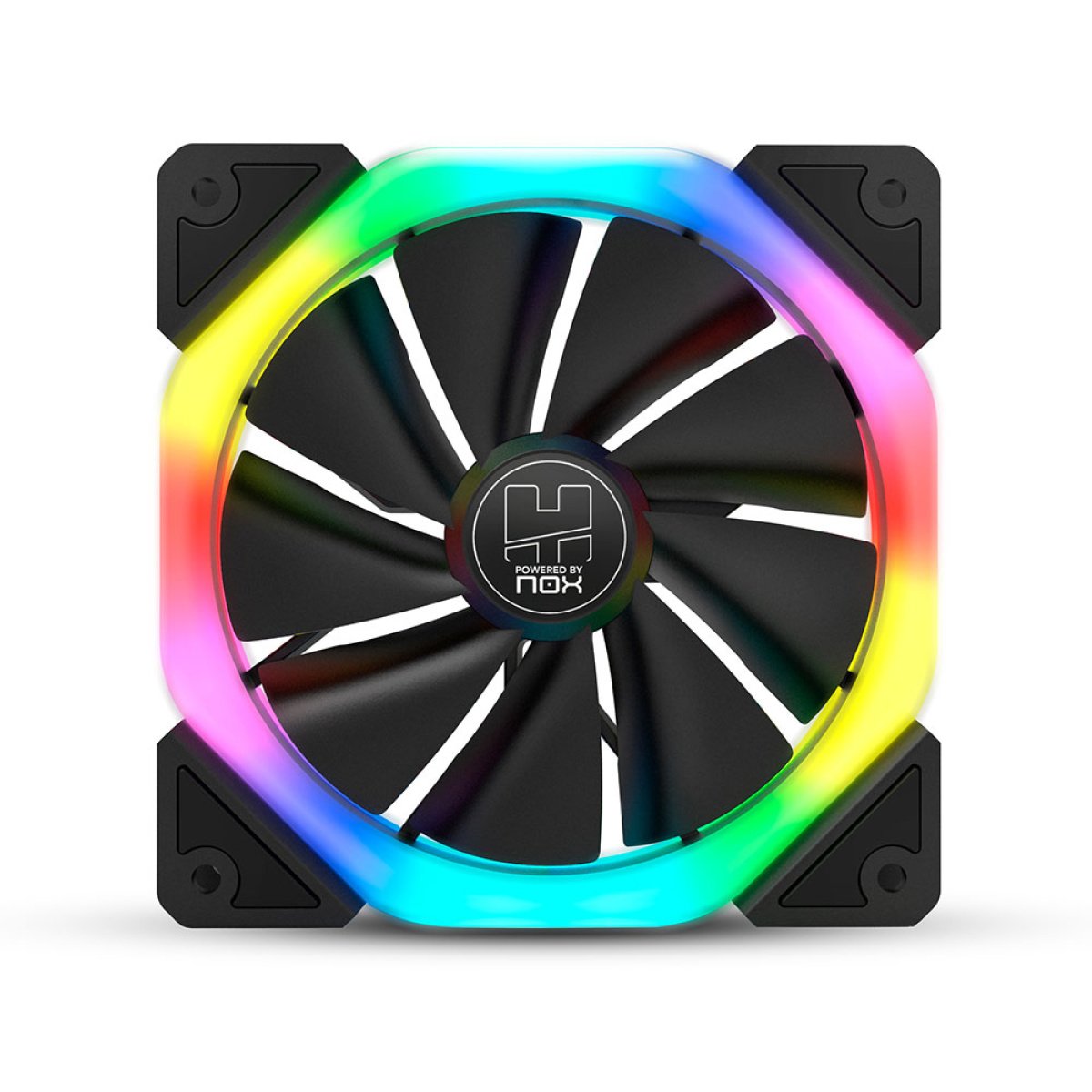 Ventoinha 120mm Nox D-Fan RGB 6 Pinos PWM - Image 1