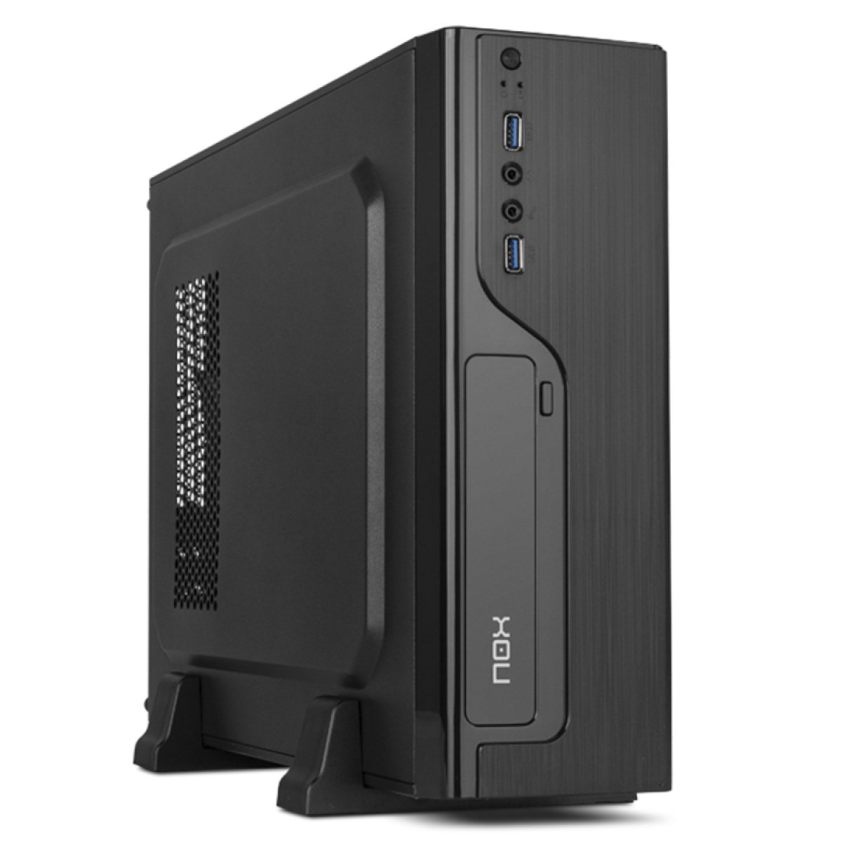 Caixa Micro-ATX Nox Lite070 Preta com Fonte Alimentação 500W - Image 1