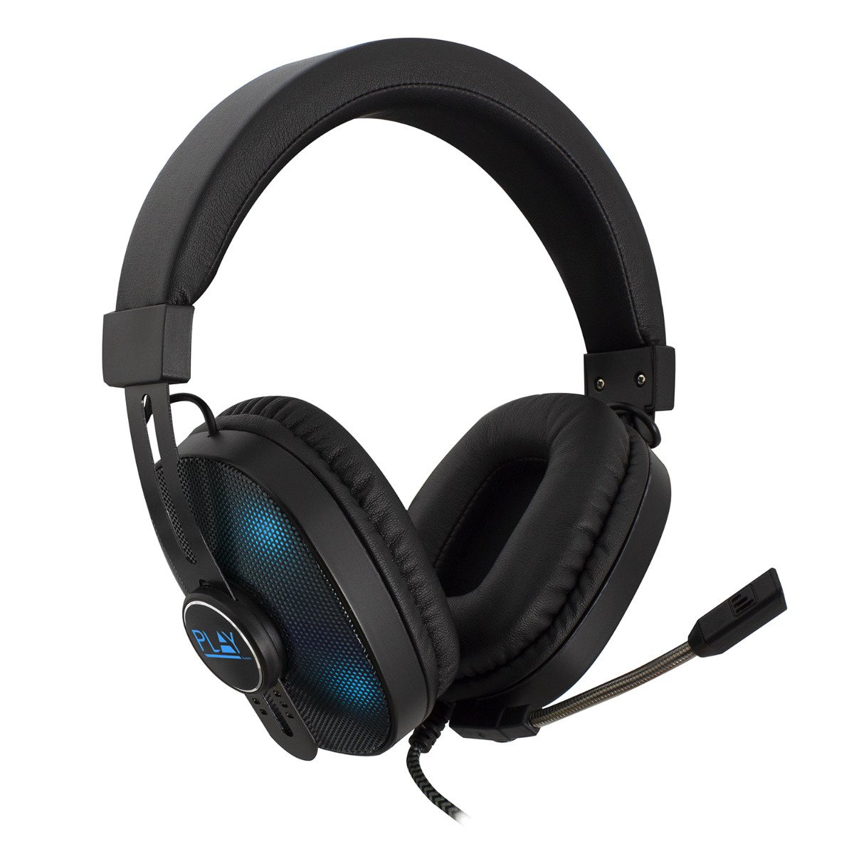 Headset Ewent PL3321 Gaming LED RGB PC/Xbox One/PS4 Preto - Image 1